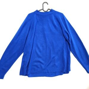 LUXELON Vintage Women's Zippered Sweater Blue Size 1X Type 14